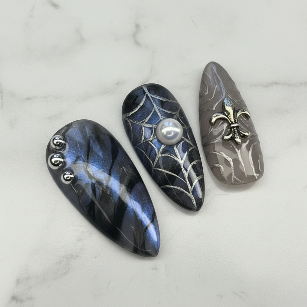 Gothic Dark Marble – Macro Light