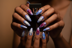 Lifestyle dark skin 10 fingers